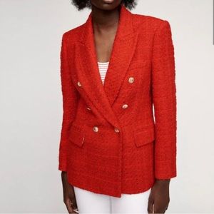 Zara Tweed Blazer